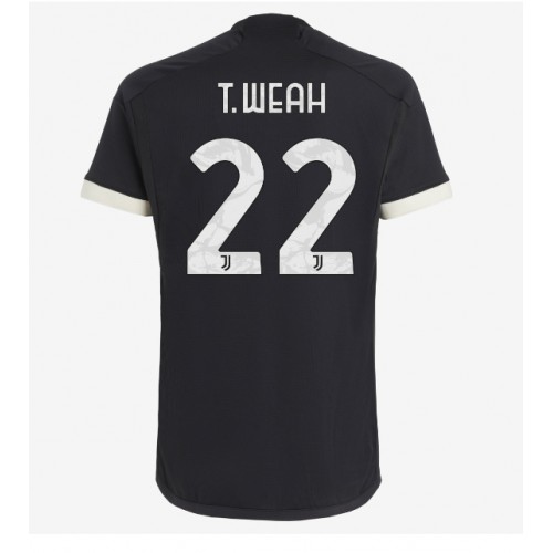 Juventus Timothy Weah #22 Rezervni Dres 2023-24 Kratak Rukav